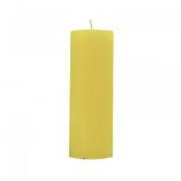 VELA ALTAR 15 CM X 7 CM  AMARELA