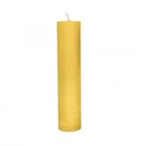 VELA ALTAR 30 CM X 7 CM  AMARELA