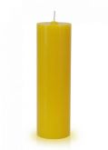VELA ALTAR 25 CM X 7 CM AMARELA